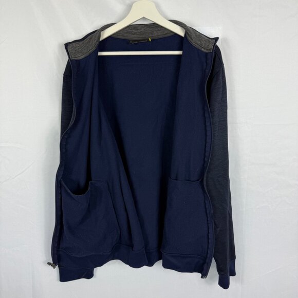 Under Armour Storm Full Zip Jacket Mens Size XLarge Dark Blue Athletic Pockets - Picture 6 of 11